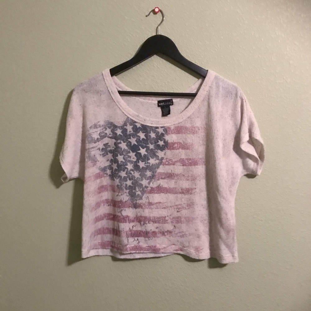 American flag shirt